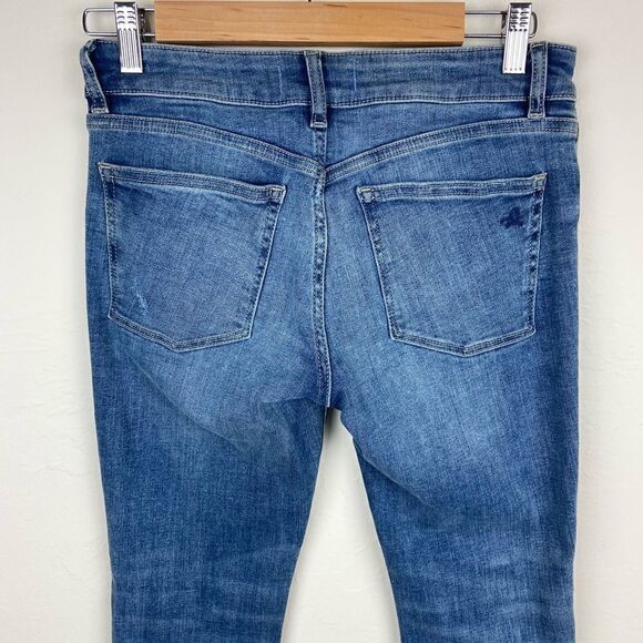 DL1961 Lara Instasculpt Cropped Flare Jean - Davidson Wash - Picture 7 of 8